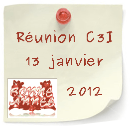 Réunion 13 janvier 2012